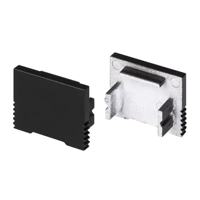 Заглушка SL-SLIM-H13M BLACK глухая (Arlight, Пластик) 034001 034001