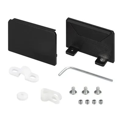 Заглушка SL-LINIA69-FANTOM SEAMLESS BLACK глухая (Arlight, Металл) 034874 034874