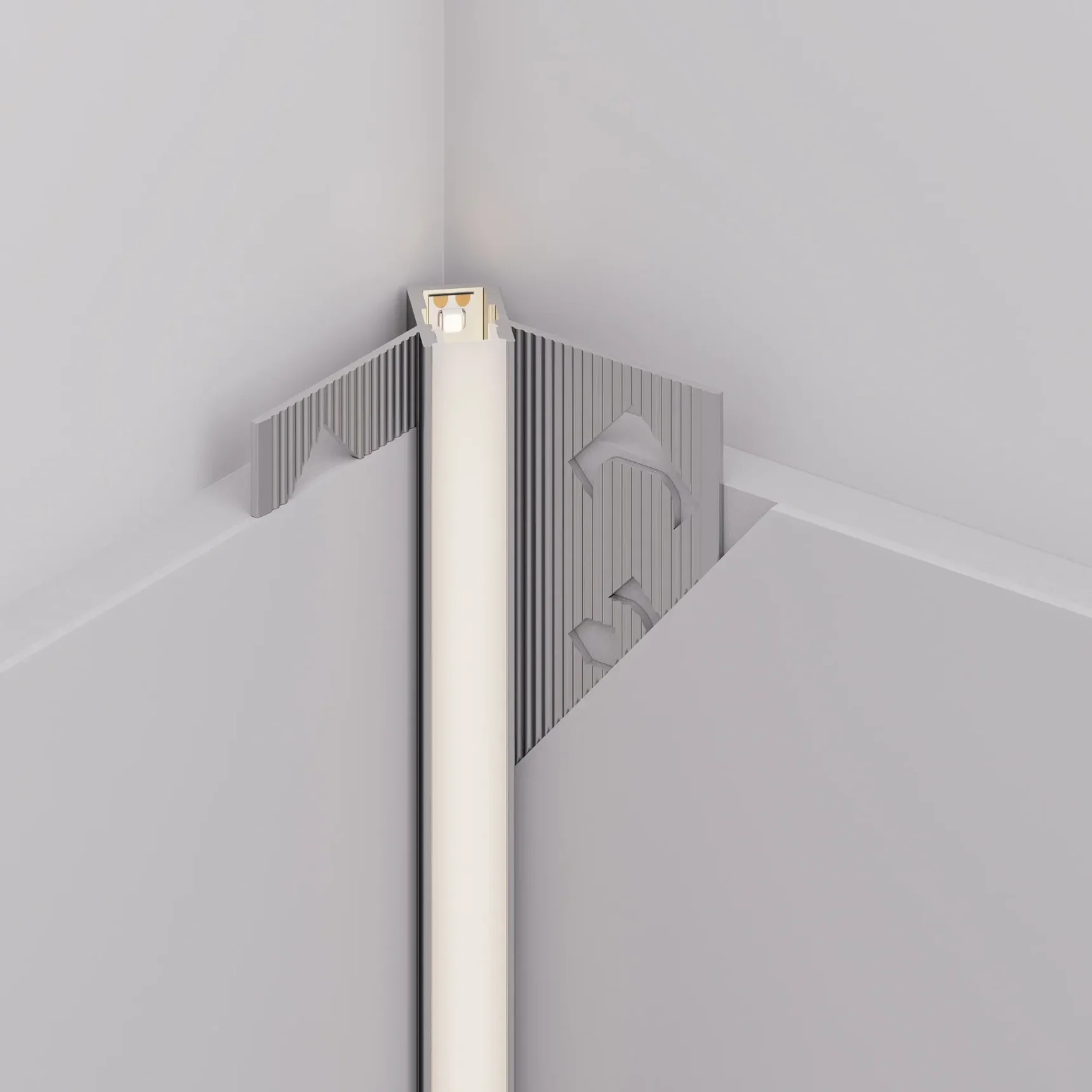 Профиль ARH-DECORE-S6-INT-2000 ANOD внутренний (Arlight, Алюминий) 034971 034971 | Под заказ