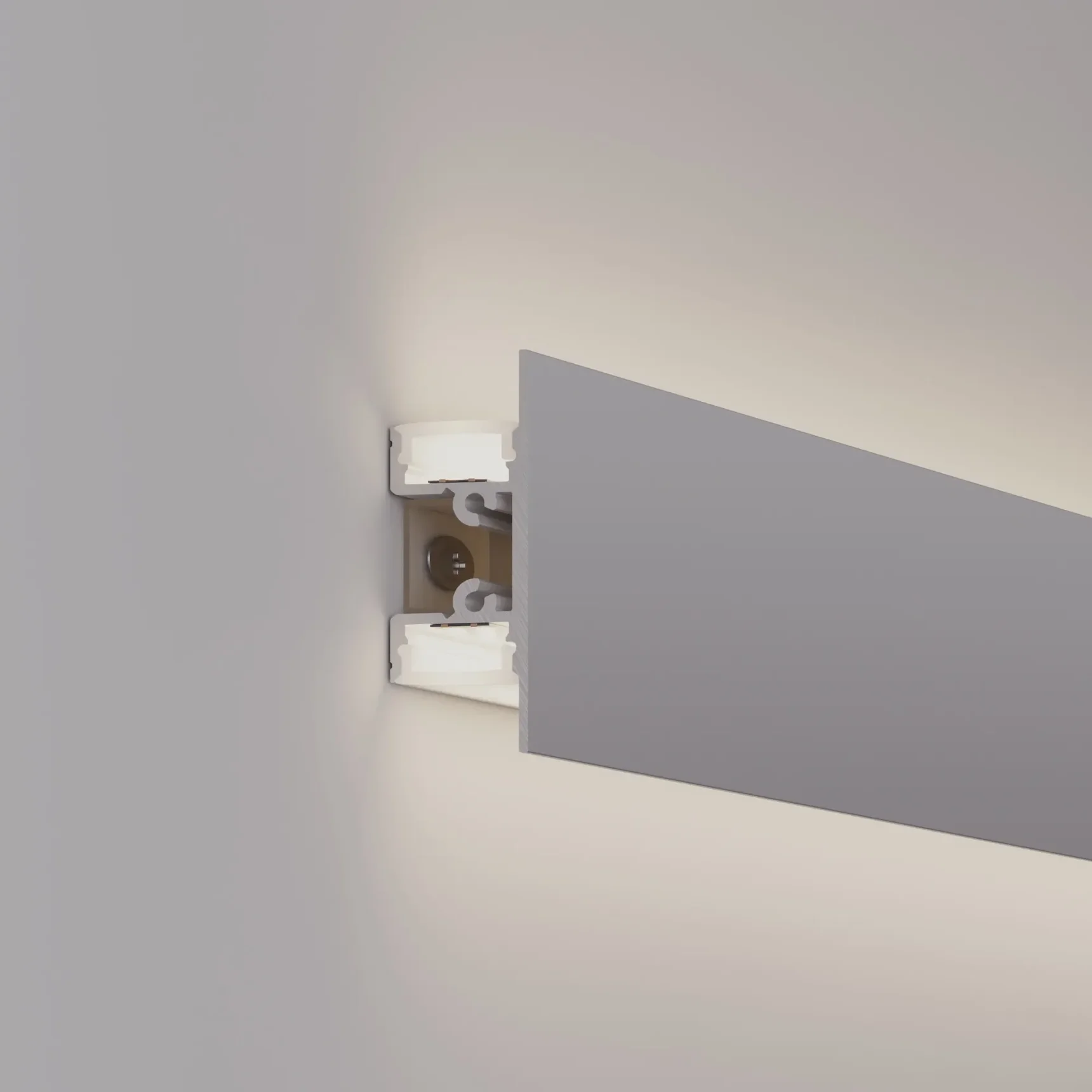 Профиль ARH-WALL-1849-DUAL-2000 ANOD (Arlight, Алюминий) 036339 036339