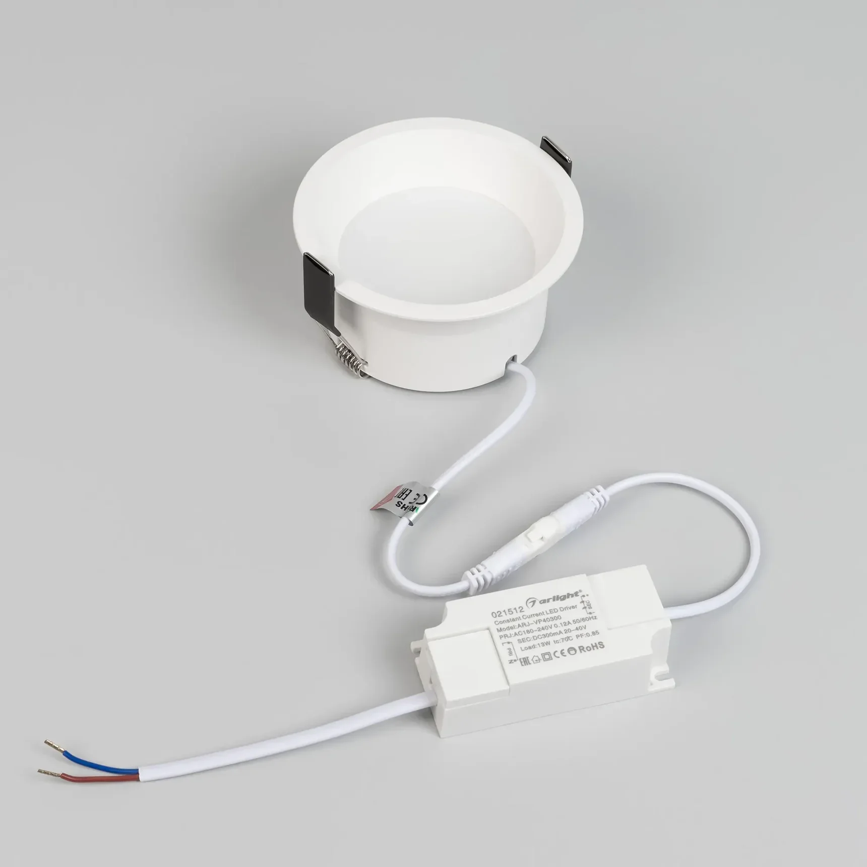 Светильник MS-BREEZE-BUILT-R104-12W Warm3000 (WH, 90 deg, 230V) (Arlight, IP20 Металл, 5 лет) 036615(1)