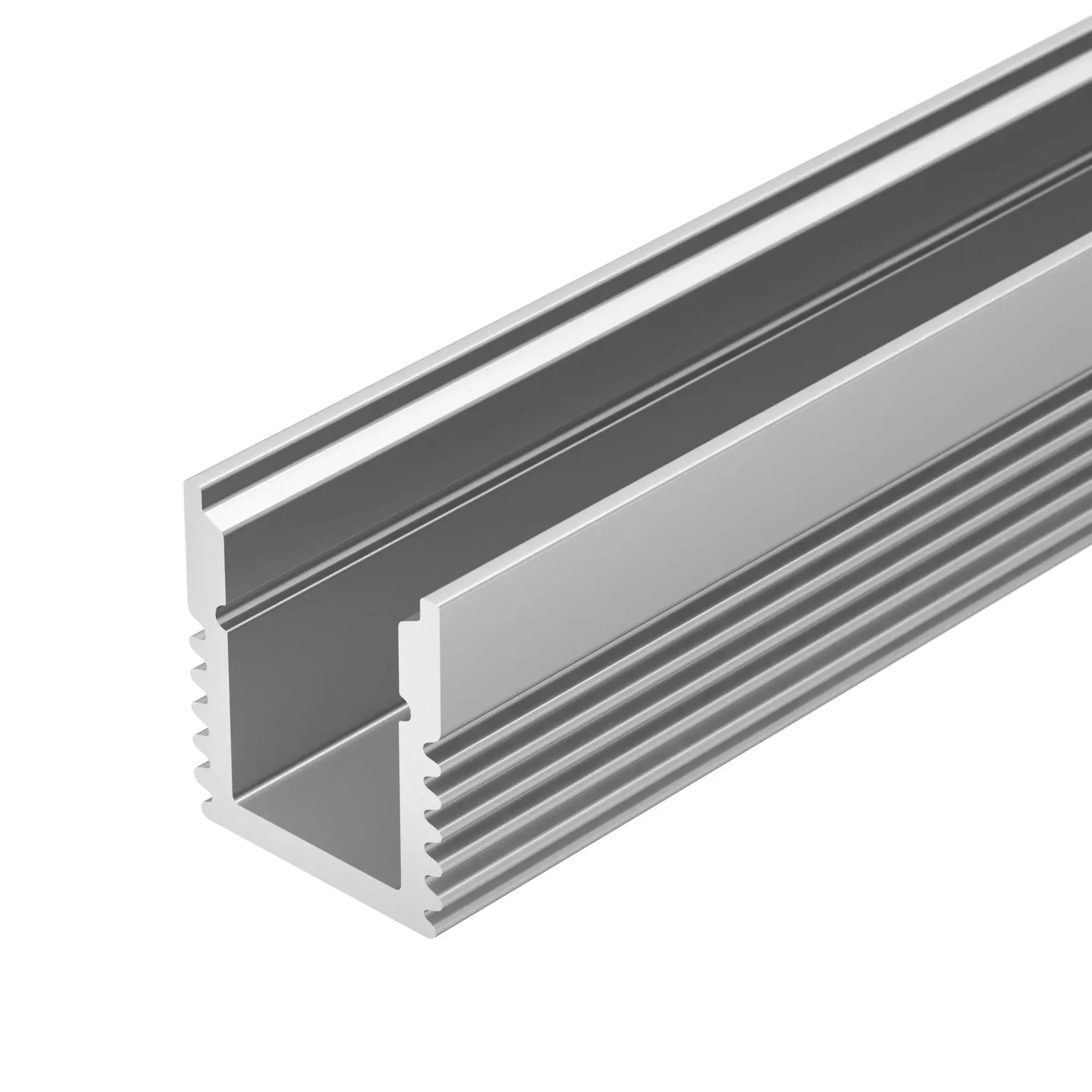 Профиль с экраном SL-MINI-8-2000 ANOD+OPAL (Arlight, Алюминий) 036832 036832