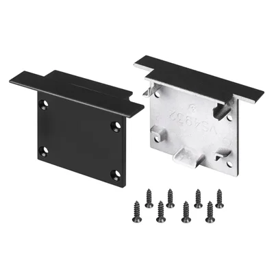 Заглушка SL-LINIA49M-FS BLACK (Arlight, Пластик) 036989 036989