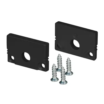 Заглушка SL-SLIM20-H13 BLACK с отверстием (Arlight, Пластик) 037513 037513