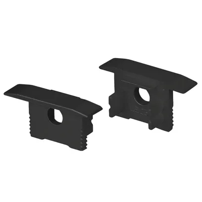 Заглушка SL-SLIM-H13M-F25 BLACK с отверстием (Arlight, Пластик) 037515 037515