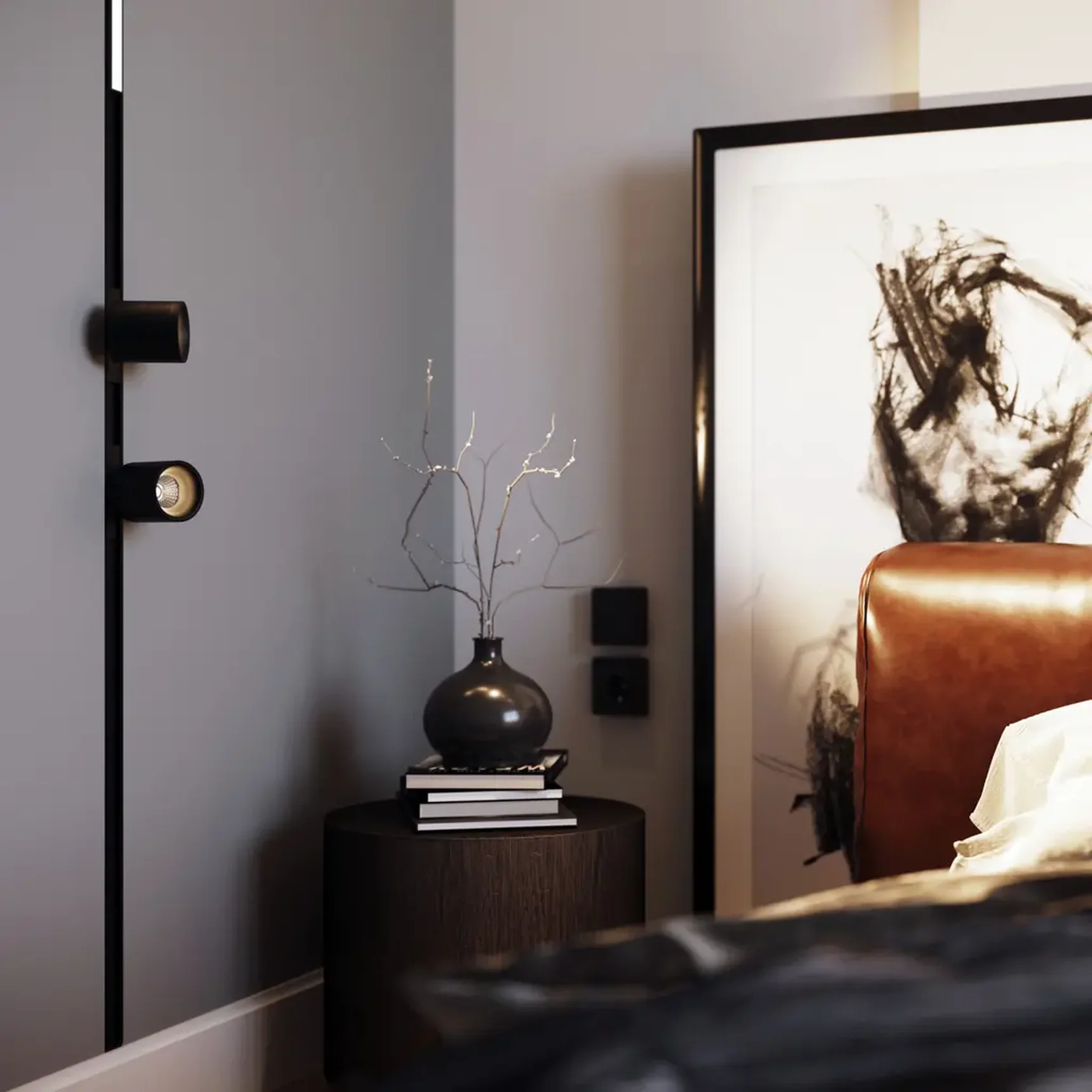 Светильник LGD-EMISFERO-TRACK-HANG-4TR-R150-11W Day4000 (WH, 170 deg, 230V) (Arlight, IP20 Металл, 3 года)