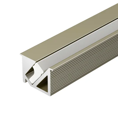 Профиль SL-BEVEL-H10-F14-2000 ANOD OLIVE GREY (Arlight, Алюминий) 038200 038200