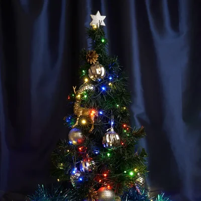 Светодиодная гирлянда Feron CL581 линейная Нить 220V мультиколор