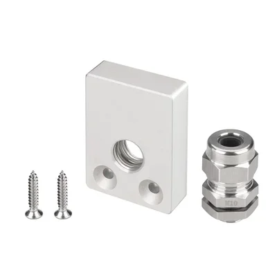 Заглушка ARH-FLOOR27-H28-SIDE с отверстием (Arlight, Металл) 038702 038702