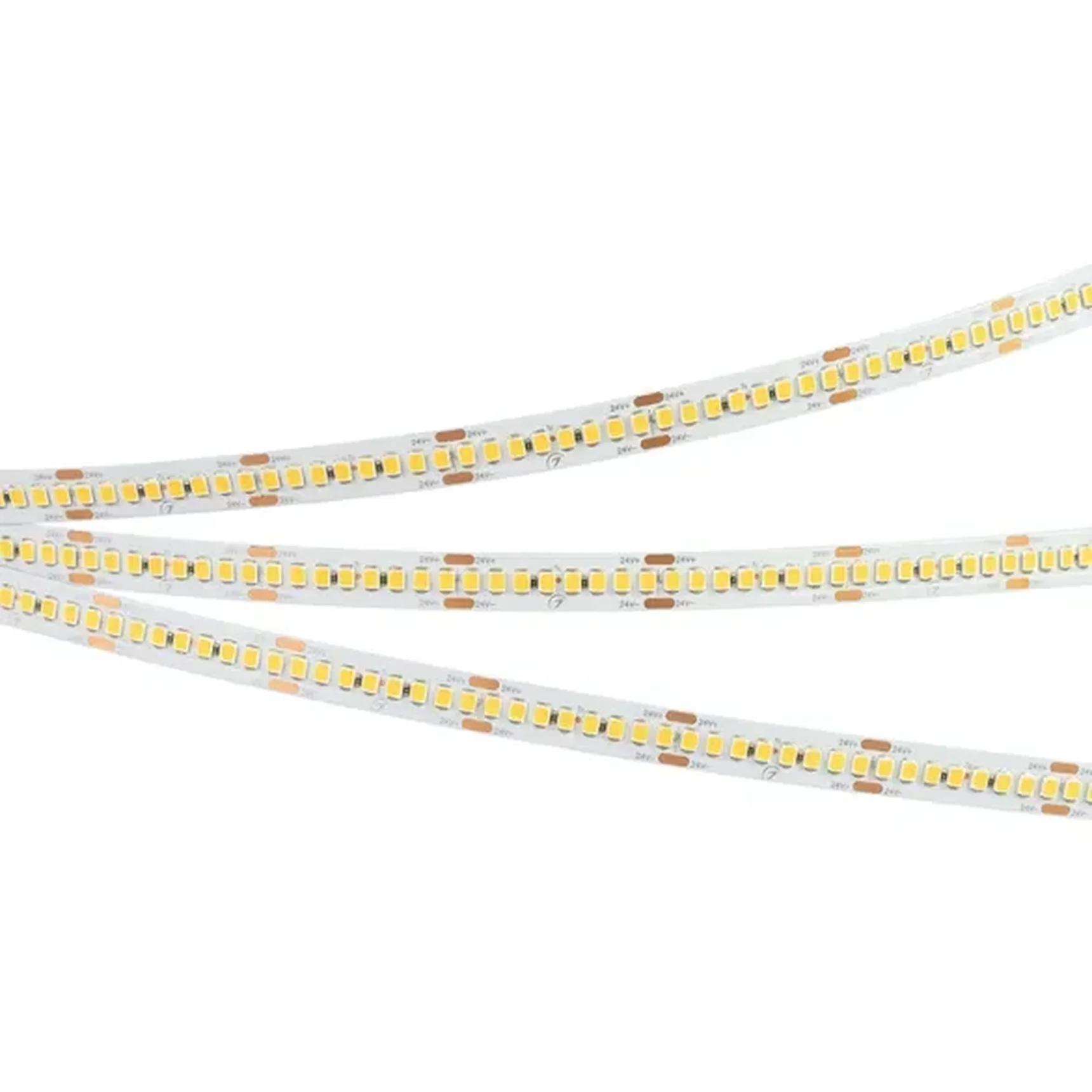 Светодиодная лента RT-A240-10mm 24V Warm2700 (22 W/m, IP20, 5m) (Arlight, высок.эфф.150 лм/Вт) 038746(1)