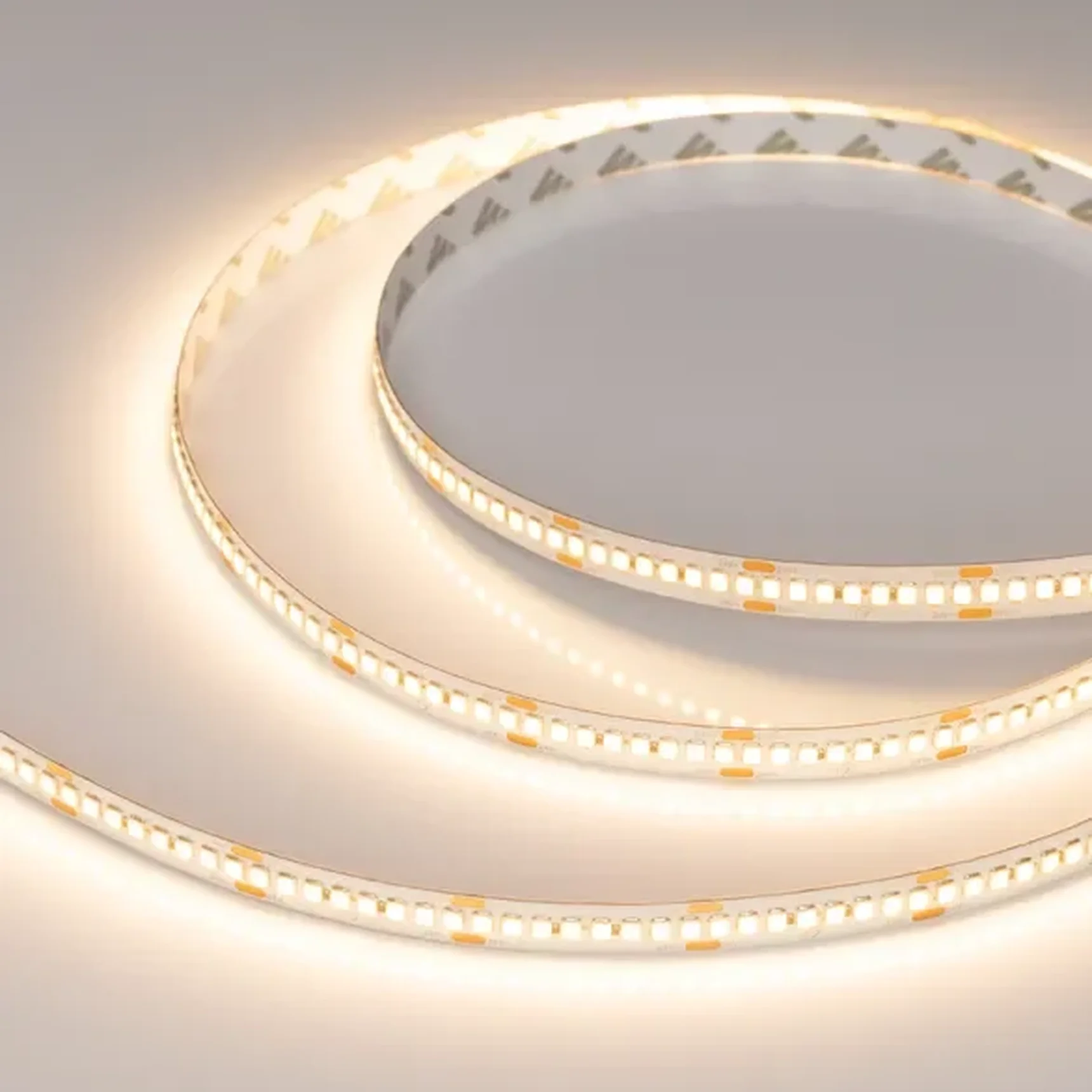 Светодиодная лента RT-A240-10mm 24V Warm2700 (22 W/m, IP20, 5m) (Arlight, высок.эфф.150 лм/Вт) 038746(1)