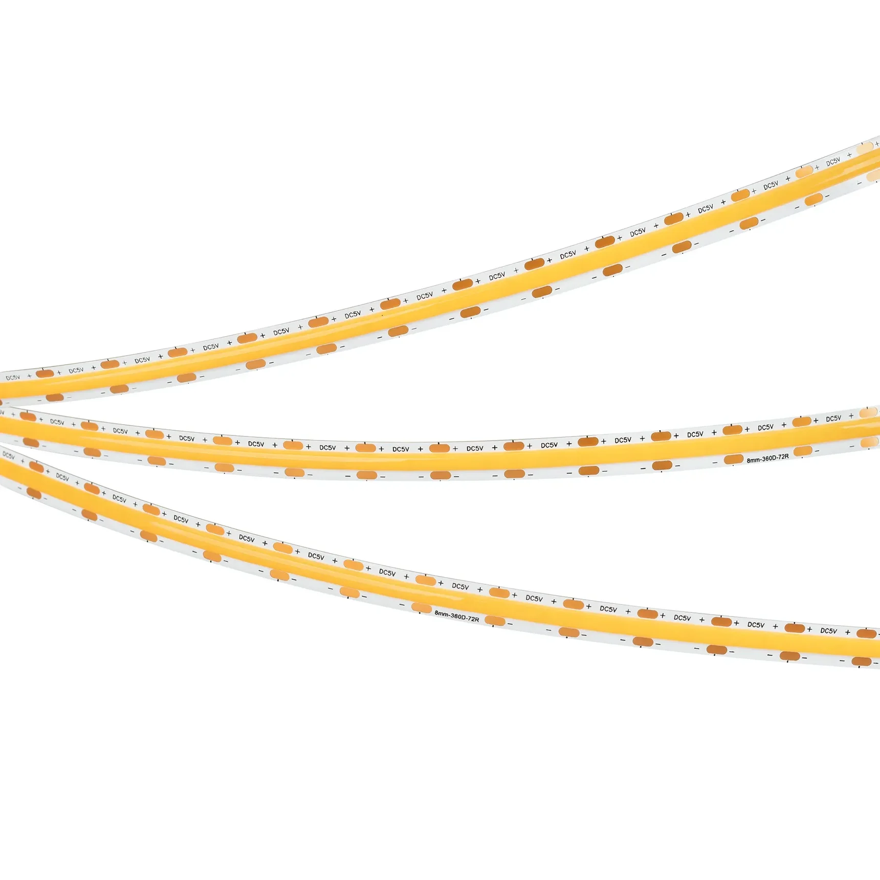 Светодиодная лента COB-X360-8mm 5V Day4000 (5 W/m, IP20, 5m) (Arlight, -) 039737(1)