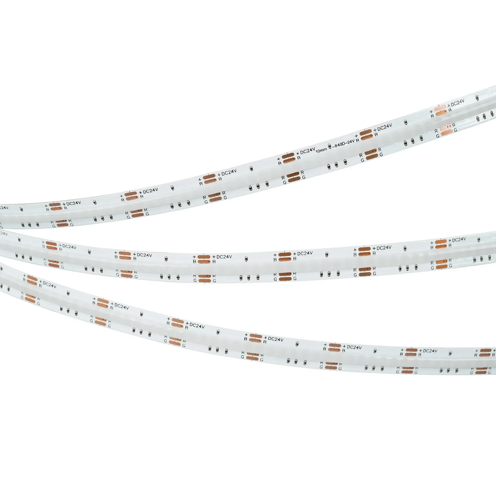Светодиодная лента CSP-X840-10mm 24V RGB (16 W/m, IP20, 5m) (Arlight, -) 039742(1)