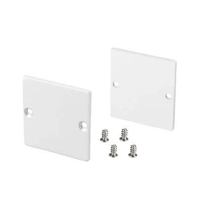 Заглушка SL-LINE-3638-LW WHITE глухая (Arlight, Металл) 040252 040252