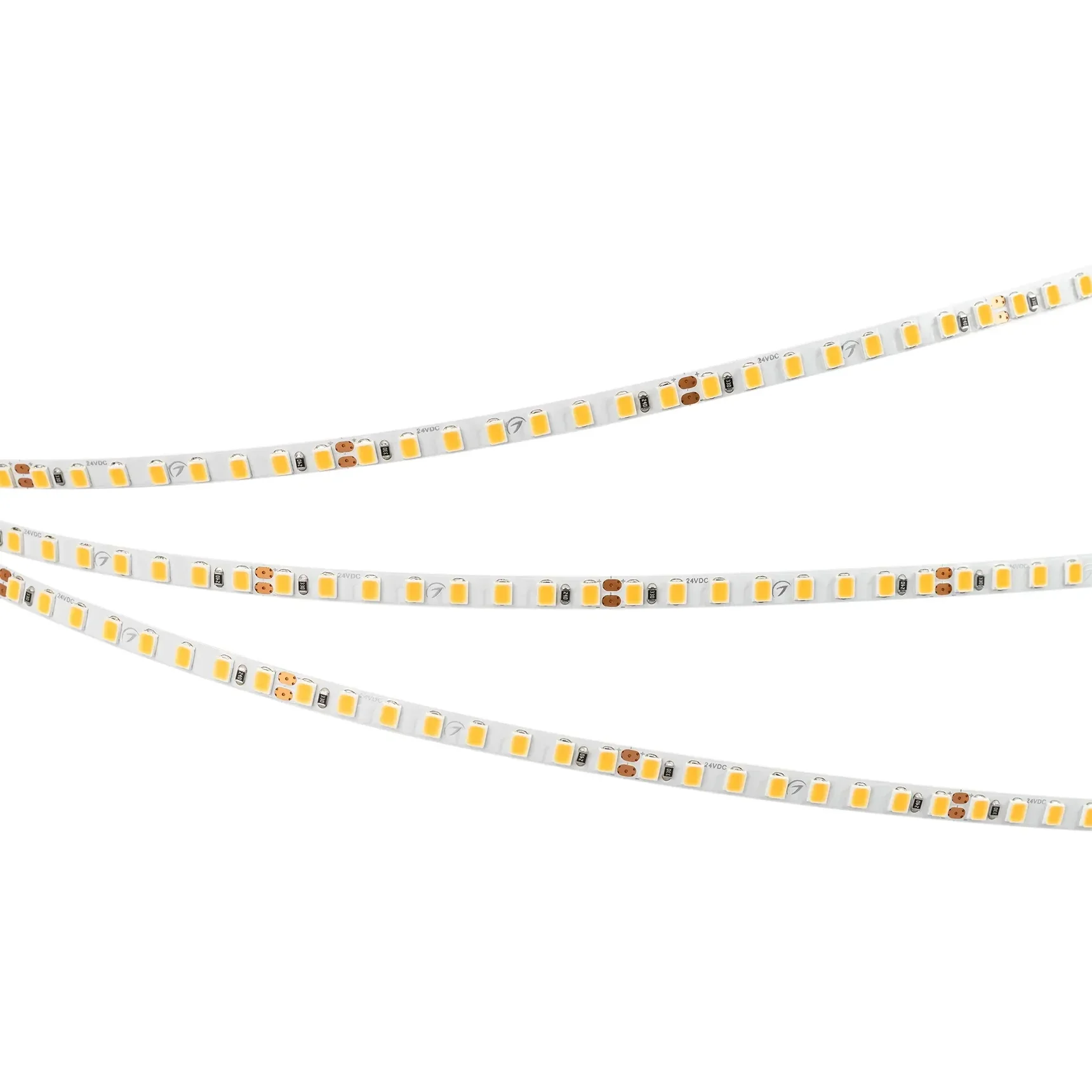 Светодиодная лента RT-A160-5mm 24V Warm3500 CRI95 (15 W/m, IP20, 5m) (Arlight, CRI>95) 040532(2)