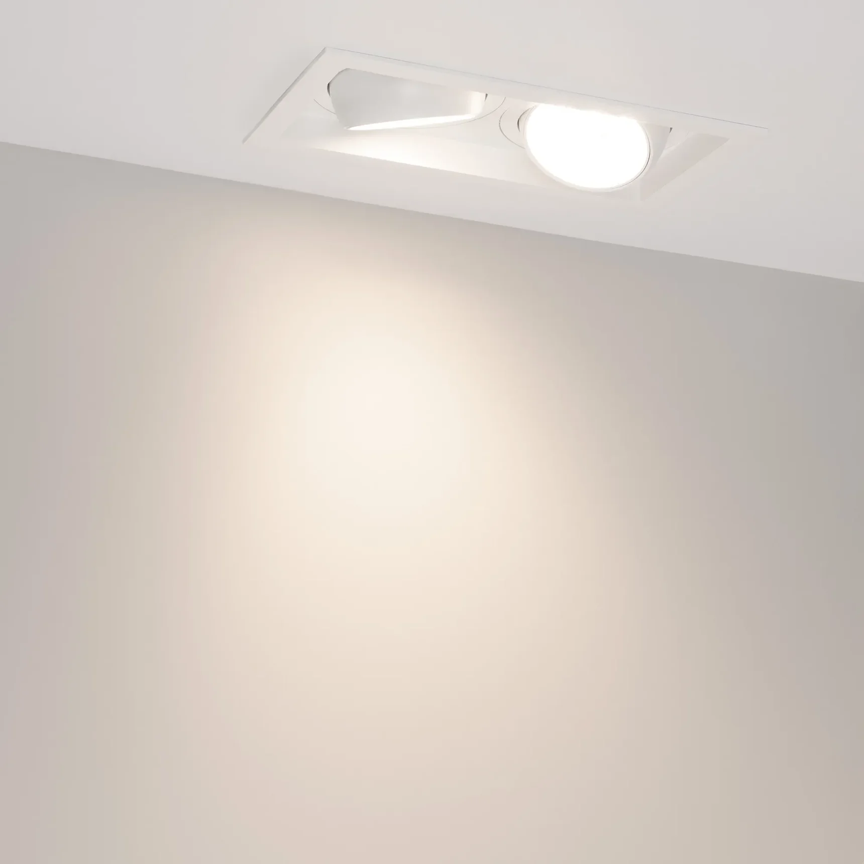 Светильник MS-VORTEX-BUILT-S250x140-2x30W Day4000 (WH-WH, 50 deg, 230V) (Arlight, IP20 Металл, 5 лет) 042370