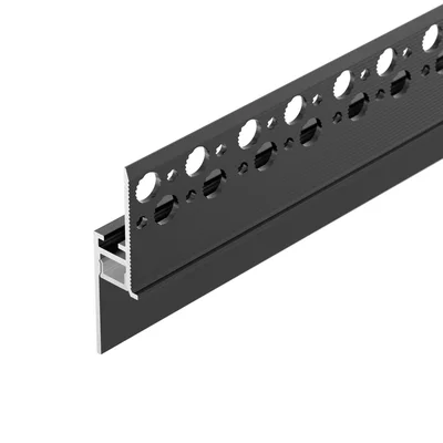 Профиль PLINTUS-FANTOM-H20-2000 BLACK (Arlight, Алюминий) 043618 043618