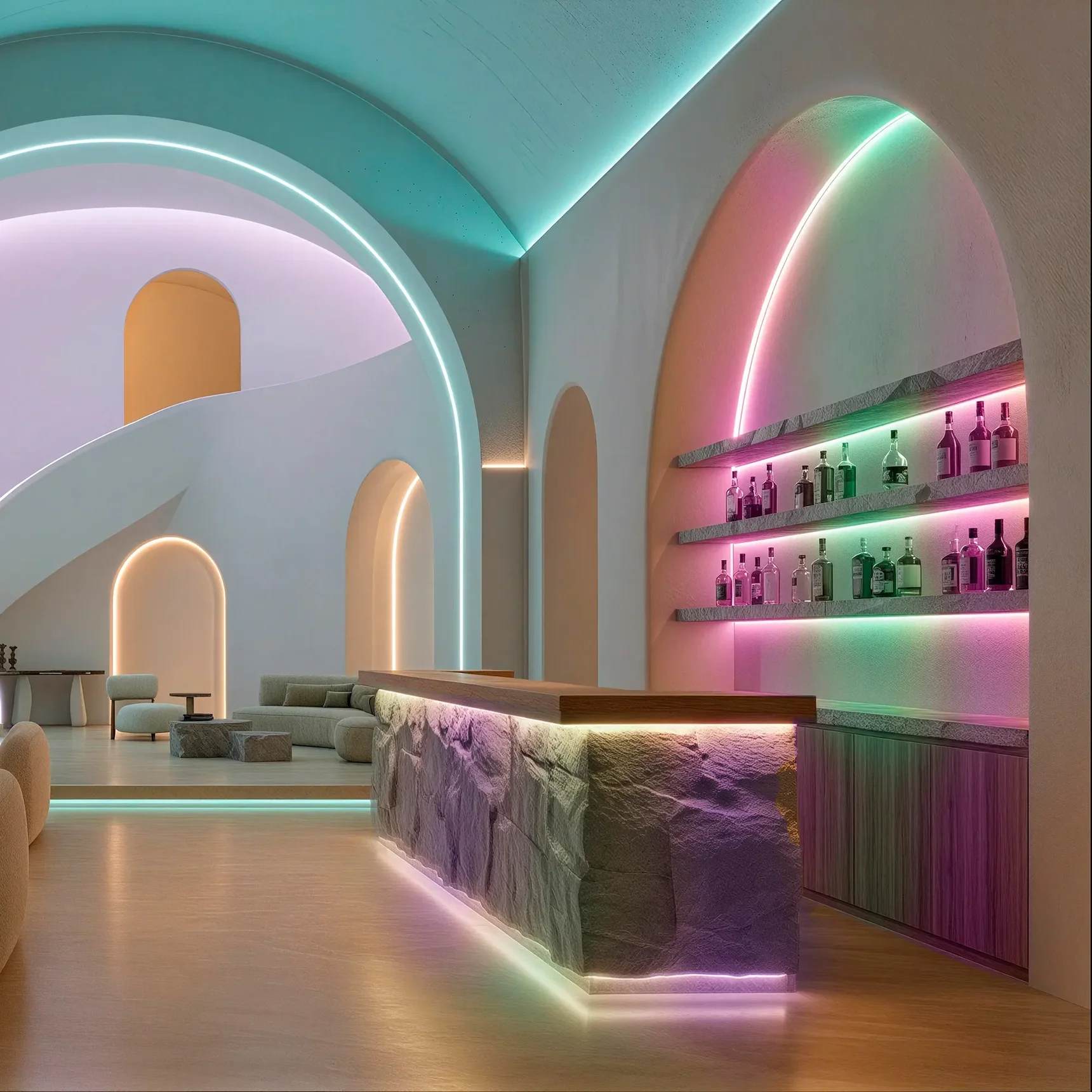 Светодиодная лента SPI-COB-X630-12mm 24V RGB-PX63 (11 W/m, IP20, 5m) (Arlight, -) 043886