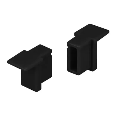 Заглушка SL-MINI-6-H9 BLACK глухая (Arlight, Пластик) 044088 044088