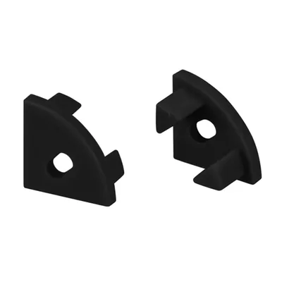 Заглушка SL-KANT-H11 BLACK c отверстием (Arlight, Пластик) 044090 044090