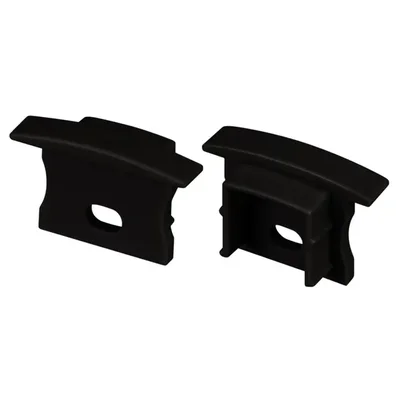 Заглушка LINE-2315-F с отверстием BLACK (Arlight, Пластик) 044280 044280