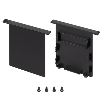 Заглушка SL-LINIA52-3L-F-LOW BLACK глухая (Arlight, Пластик) 044706 044706