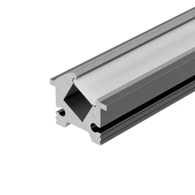 Профиль SL-BEVEL-H12-F13-2000 ANOD IRON GREY (Arlight, Алюминий) 045329 045329