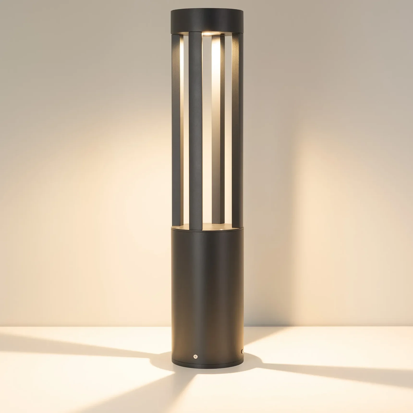 Светильник LGD-CASTELLO-BOLL-H800-20W Warm3500-MIX (GR, 80 deg, 230V) (Arlight, IP65 Металл, 5 лет) 045537 045537