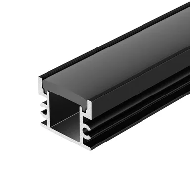 Профиль FLOOR18-H15-3000 ANOD BLACK (Arlight, Алюминий) 045672 045672