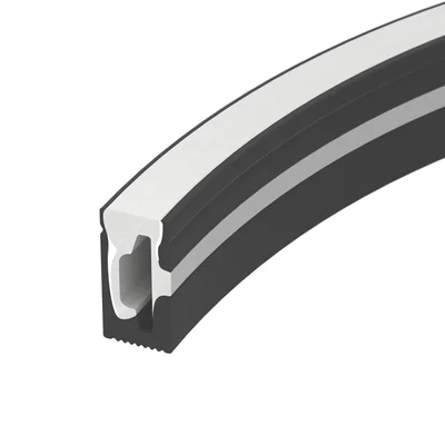 Силиконовый профиль WPH-FLEX-0612-SIDE-S8-5m BLACK (Arlight, Силикон) 045782 045782