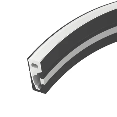 Силиконовый профиль WPH-FLEX-0616-SIDE-S9-5m BLACK (Arlight, Силикон) 045788 045788