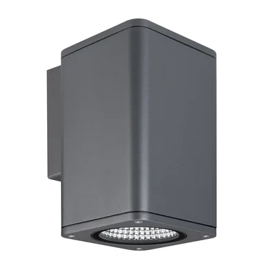 Светильник LGD-EVO-WALL-S100x100-12W Warm3000 (GR, 44 deg, 230V) (Arlight, IP54 Металл, 3 года) 046193 046193