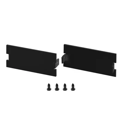 Заглушка FLOOR60 BLACK глухая (Arlight, Алюминий) 046419 046419