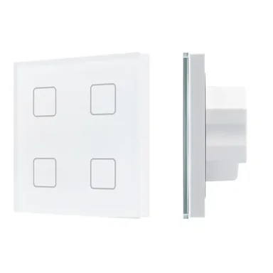 INTELLIGENT ARLIGHT Сенсорная панель DALI-301-11-IN White (BUS/24V, Backlight) (IARL, IP20 Пластик, 5 лет) 046574