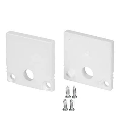 Заглушка SL-SLIM20-H20 WHITE с отверстием (Arlight, Пластик) 047634 047634