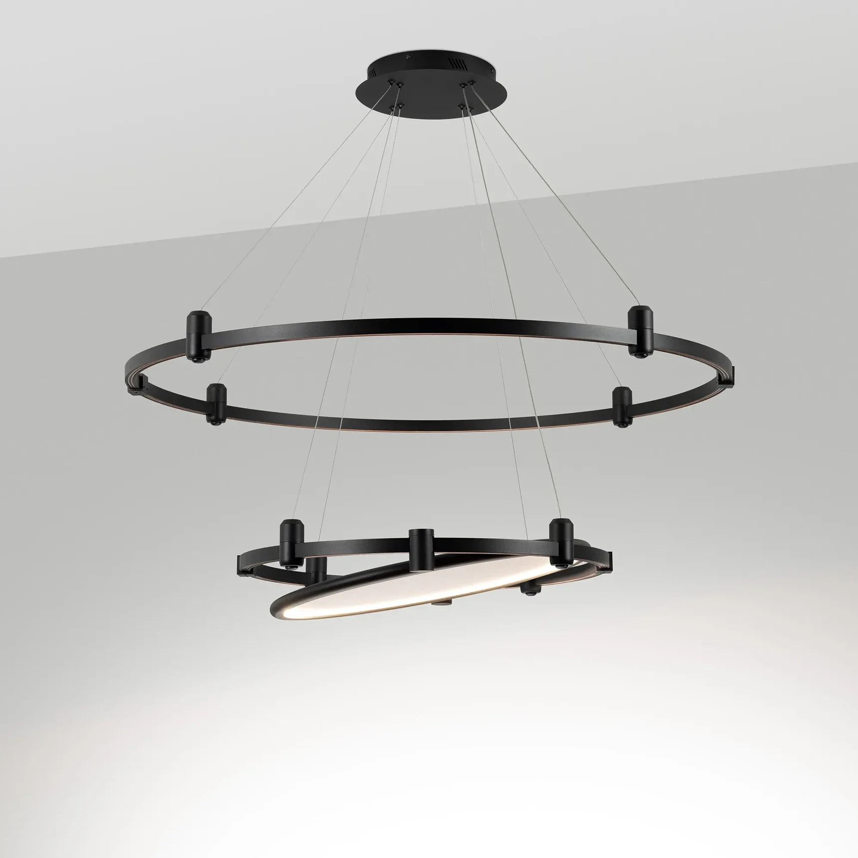 Светильник ART-APRIORI-ACOUSTIC-R820-25W Day4000 (BK-BG, 160 deg, 48V) (Arlight, IP20 Металл, 3 года) 049316