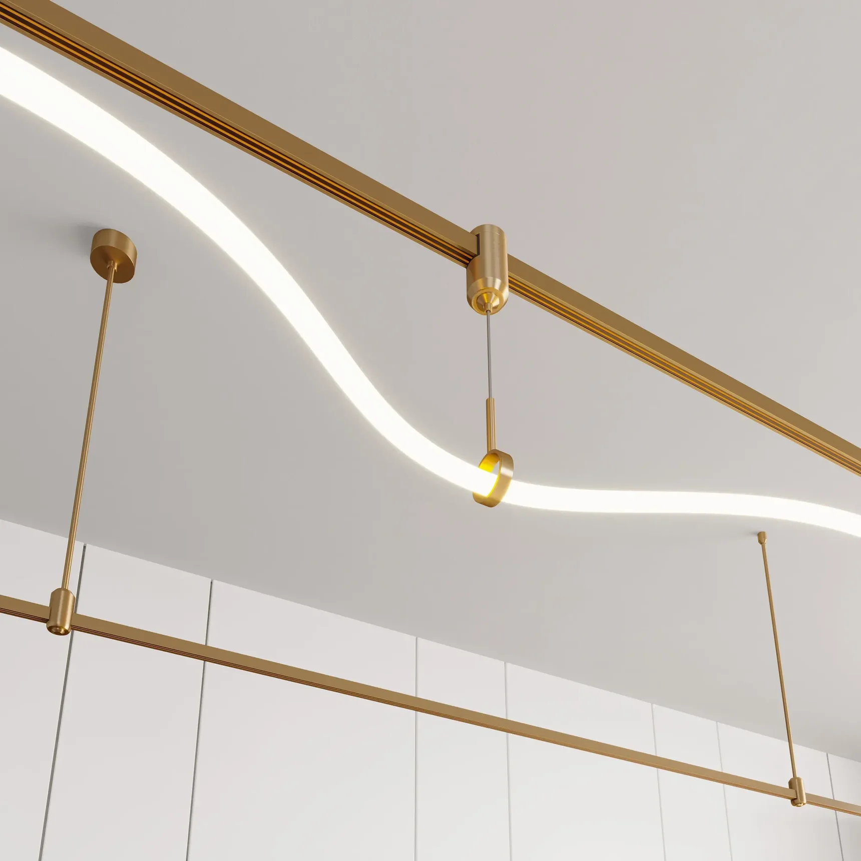 Держатель трека ART-APRIORI-HOLDER-HANG-TUBE-L1500 (GD) (Arlight, IP20 Металл, 3 года) 049319