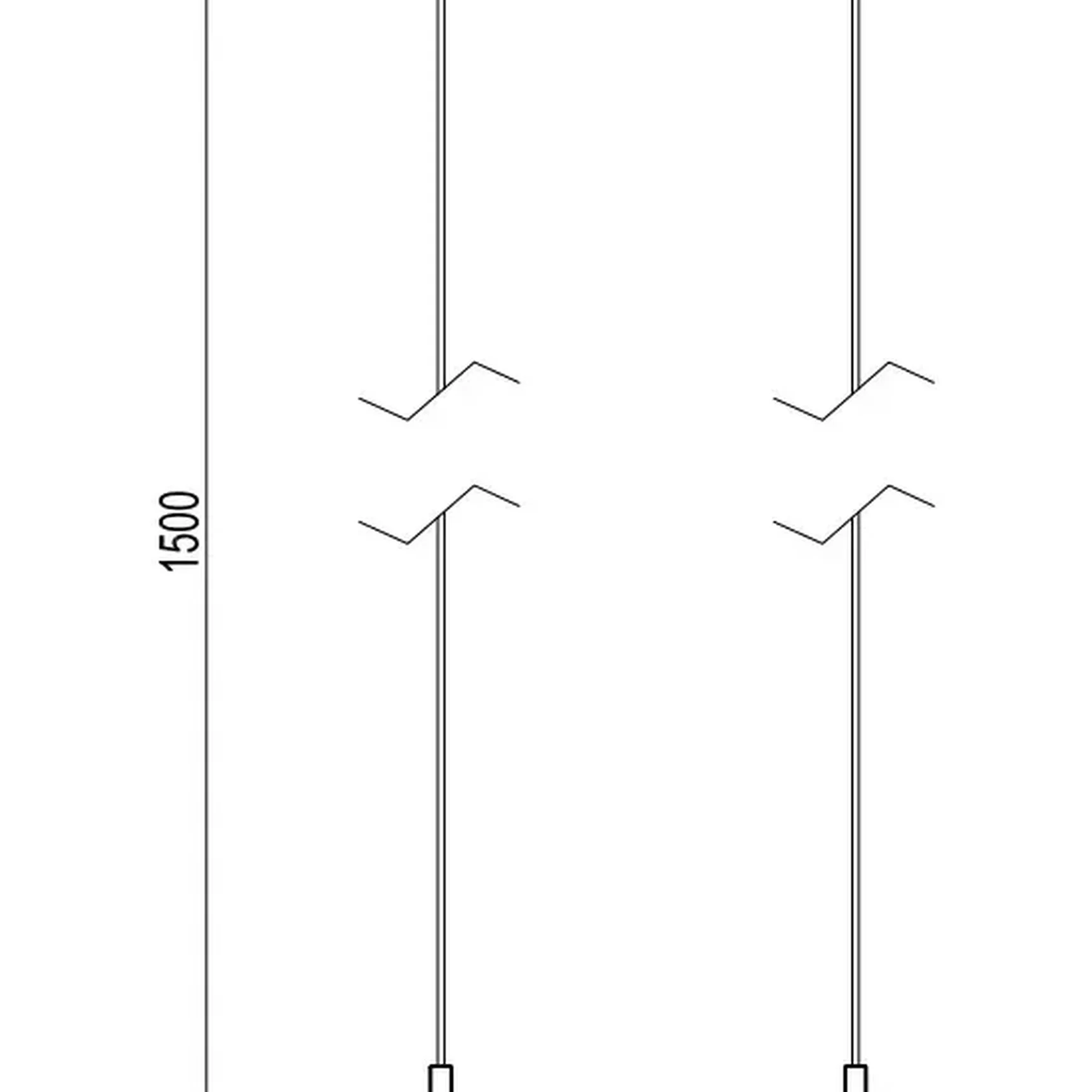 Подвес ART-APRIORI-HANG-TUBE-L1500 (BK) (Arlight, IP20 Металл, 3 года) 049326