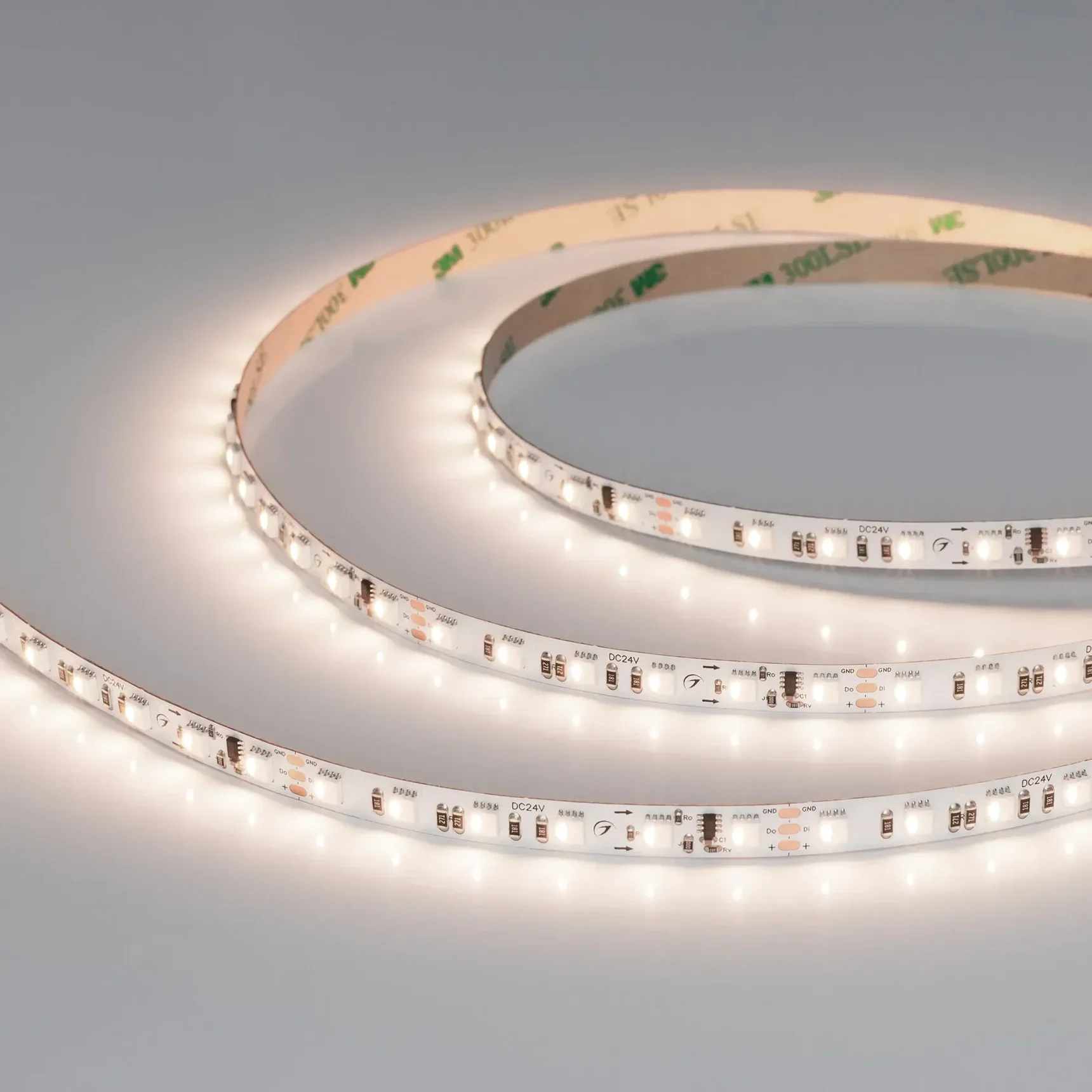 Светодиодная лента SPI-H84-8mm 24V RGBW-Day-PX6 (22 W/m, IP20, 4040, 5m) (Arlight, -) 049477