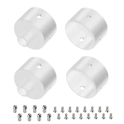 Заглушка WPH-FLEX-D22-360deg WHITE ALU с отверстием (Arlight, Металл) 049941 049941