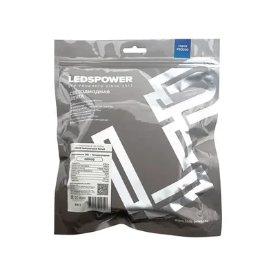 Светодиодная лента четырехрядная 2835 448/м (47Вт/м) 24В нейтральная, серия ПРО200 009100