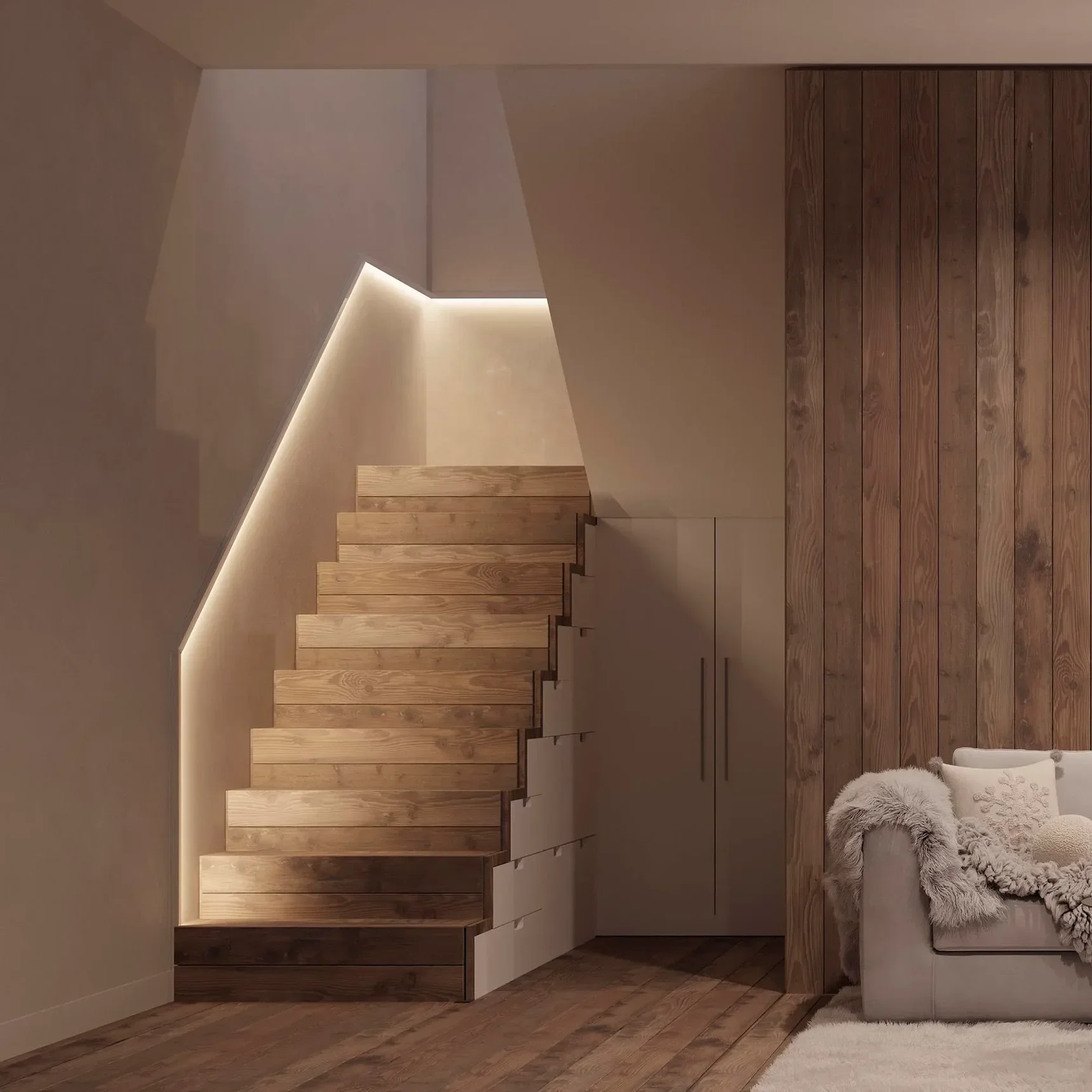 Профиль WALL-2228-2000 ANOD (Arlight, Алюминий) 050466 050466