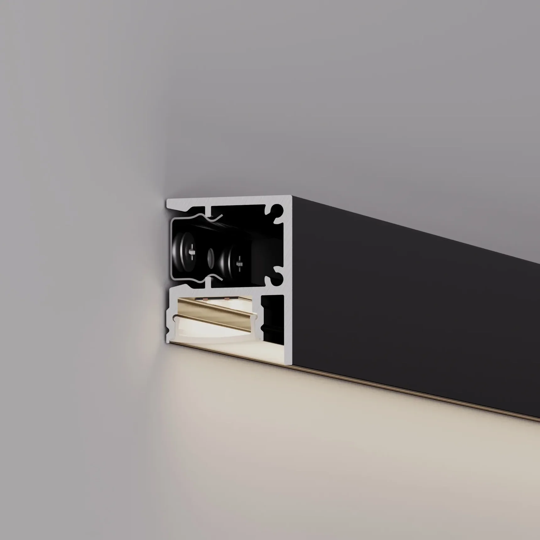 Профиль WALL-2228-2000 ANOD BLACK (Arlight, Алюминий) 050488 050488