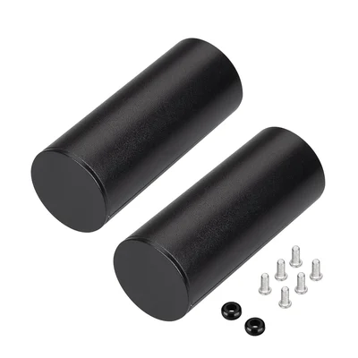 Заглушка ROUND-D36-360 BLACK с отверстием (Arlight, Металл) 050534 050534