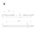 Светильник MAG-MICROCOSM-FLAT-L300-10W Day4000 (WH, 100 deg, 24V) (Arlight, IP20 Металл, 5 лет) 051819