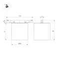 Светильник MAG-MICROCOSM-POINT-R68-7W Warm3000 (GD, 36 deg, 24V) (Arlight, IP20 Металл, 5 лет) 051828