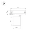 Светильник LGD-DYKE-4TR-R60-8W Warm3000 (BK, 20 deg, 230V) (Arlight, IP20 Металл, 5 лет) 052132