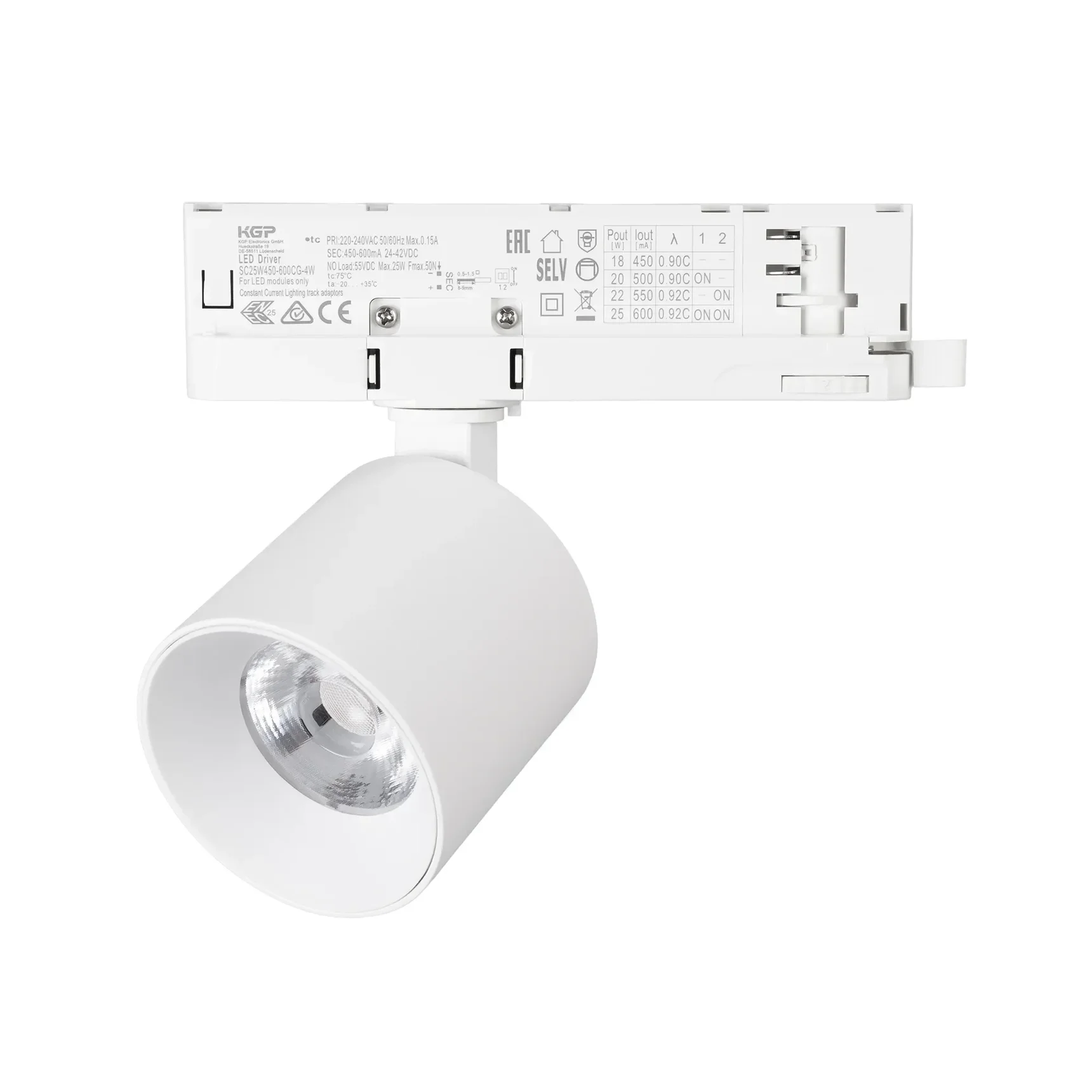 Светильник LGD-DYKE-4TR-R75-16W Day4000 (WH, 50 deg, 230V) (Arlight, IP20 Металл, 5 лет) 052279