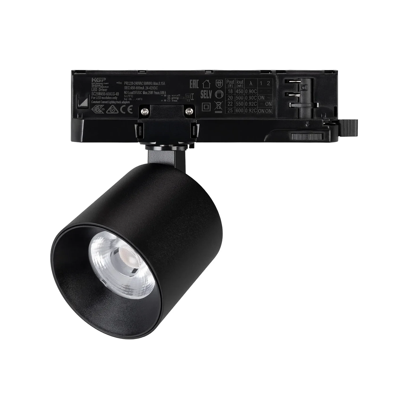 Светильник LGD-DYKE-4TR-R75-16W Warm3000 (BK, 38 deg, 230V) (Arlight, IP20 Металл, 5 лет) 052284