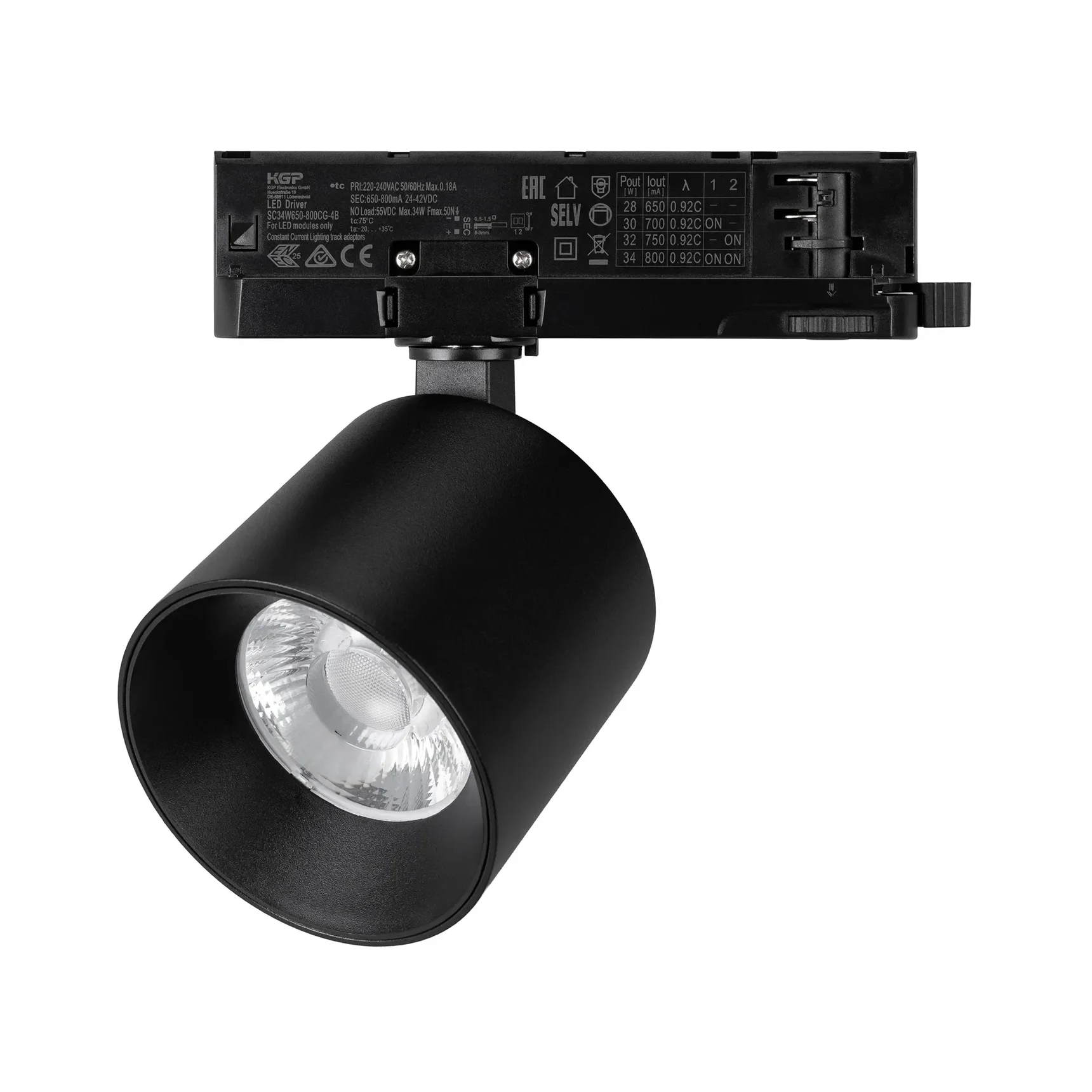 Светильник LGD-DYKE-4TR-R90-26W Day4000 (BK, 38 deg, 230V) (Arlight, IP20 Металл, 5 лет) 052288